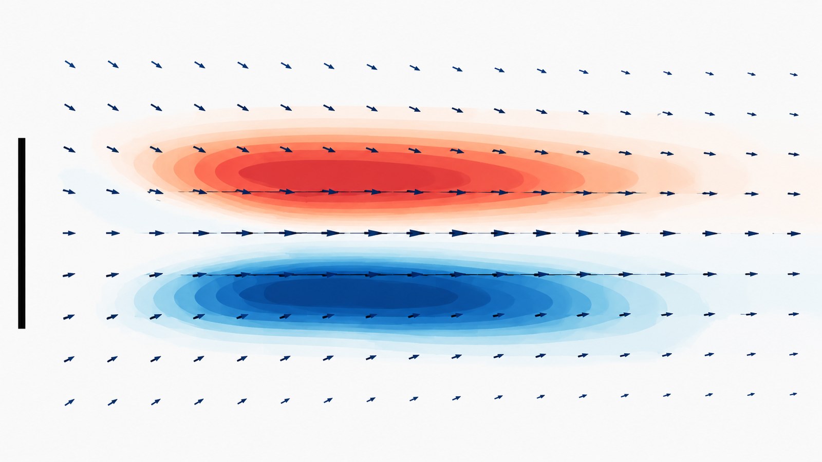 Spatial mode of a pulsed slot jet in crossflow